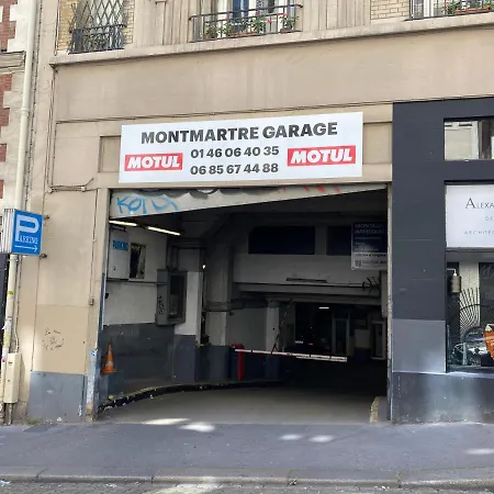 Apartment Montmartre, Studio Tres Bien Localise Paris